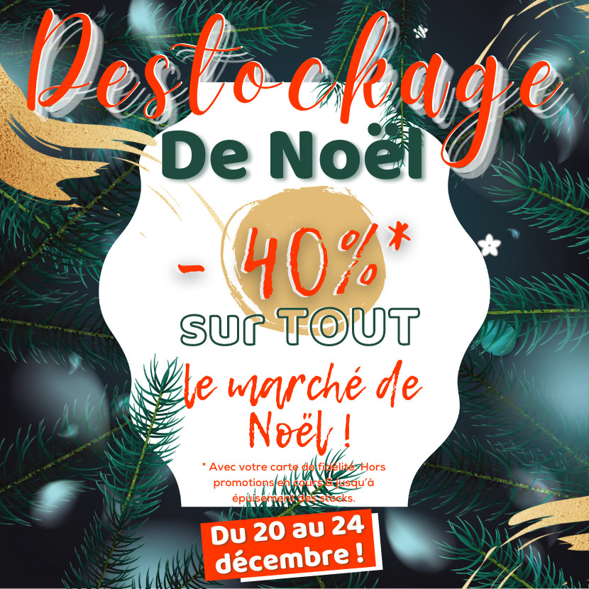 📣🎄 Grand Destockage de Noël !